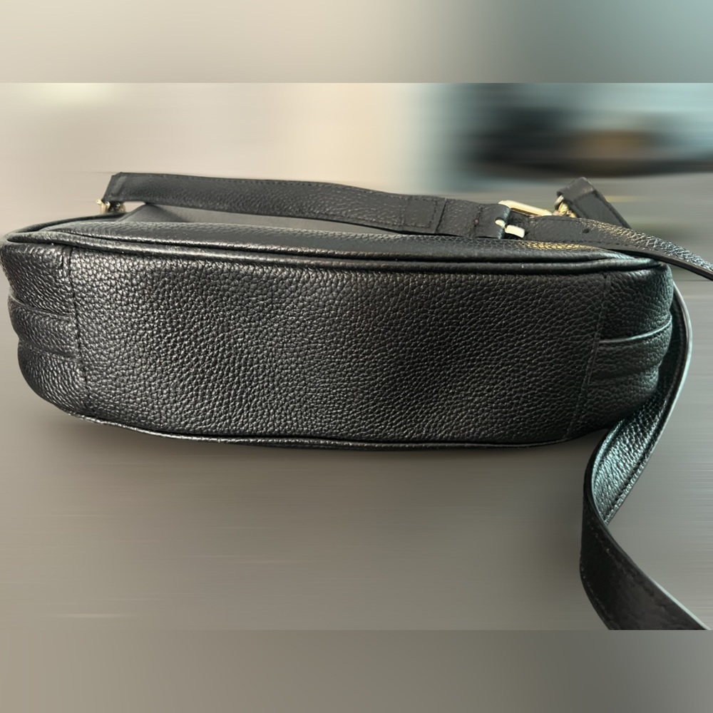Kate Spade Shoulder Crossbody Black Pebbled Leather Bag - Picture 8 of 13